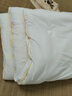 BAME HOUSE春秋被子宿舍單人1.5x2米3-4斤薄被芯四季通用加厚保暖冬天被褥 白色【輕盈柔軟 不易結板】 150x200cm【重約3斤】 曬單實(shí)拍圖