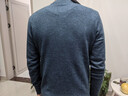 恒源祥羊毛衫男厚款100%純羊毛秋冬季中青年男士圓領(lǐng)純色毛衣休閑針織衫 曬單實(shí)拍圖