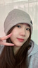 俞兆林帽子女四季通用薄款防風(fēng)護頭堆堆帽男保暖包頭帽睡帽月子帽 淺灰 曬單實(shí)拍圖