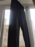 啄木鳥(niǎo)冬季男士保暖褲秋褲男加絨加厚打底駝絨保暖彈力打底褲加大碼棉褲 【黑灰】駝絨加厚 3XL 建議140-160斤 曬單實(shí)拍圖