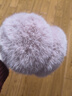 唐獅（TonLion）毛絨耳罩冬女時(shí)尚保暖耳包護耳朵耳捂子可折疊耳套學(xué)生防凍耳帽男 粉色 曬單實(shí)拍圖