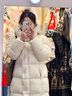 美力城【檀健次同款】長(cháng)款羽絨服女裝新款極地鵝絨外套時(shí)尚泡芙110 鉑金白 M （110-120斤） 曬單實(shí)拍圖