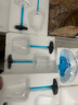 梵卡奇（FANKAQI）法國品牌冰山紅酒醒酒器高檔水晶玻璃分酒器酒壺 杯架+藍山醒酒器矮款+6支冰藍水晶酒杯 520ml 曬單實(shí)拍圖