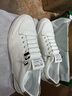 卡帝樂(lè )鱷魚(yú)（CARTELO）男鞋2026春秋季新款真皮軟底防滑休閑板鞋男士百搭透氣運動(dòng)小白鞋 白色 42 曬單實(shí)拍圖
