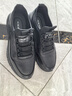 奧康（Aokang）跑步男士商務(wù)休閑運動(dòng)皮鞋男黑色42碼 曬單實(shí)拍圖