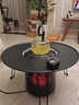 skingcond德國圍爐煮茶取暖器家用新5多功能智能語(yǔ)音暖風(fēng)機烤火爐氛圍感電暖氣大面積速熱圍爐煮茶燒烤火爐 豪華AI語(yǔ)音款【贈送水壺套裝+專(zhuān)用桌+烤架】 曬單實(shí)拍圖