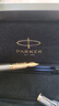 派克（PARKER）高端鋼筆 商務(wù)辦公送禮生日禮物定制套裝 精英灰金夾墨水筆 曬單實(shí)拍圖