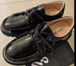 古妮婭兒童皮鞋男童英倫風(fēng)演出鞋西服校園禮儀皮鞋 啞光英倫風(fēng) 36 曬單實(shí)拍圖