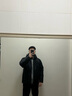 SIMWOOD/簡(jiǎn)木男裝【雪木】90%安心白鵝絨東麗特力飛連帽羽絨服SO130435 黑色 XL (建議146-160斤) 曬單實(shí)拍圖