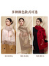 恒源祥100%羊毛圍巾女秋冬保暖圍脖國風(fēng)刺繡披肩送長(cháng)輩婦女節生日禮物 曬單實(shí)拍圖
