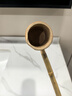 皓梵潔凈手勺分茶勺長(cháng)柄竹舀水煮茶竹筒勺水瓢舀水長(cháng)勺竹子竹水勺竹木勺 竹根水勺(1個(gè)) 曬單實(shí)拍圖