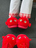 粵草超級瑪麗馬里奧男士棉拖鞋居家外穿2025秋冬新款加厚毛絨保暖棉鞋 紅色【好運錦鯉】包頭防撞 36-37 【偏小一碼】 曬單實(shí)拍圖