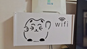 坤隨無(wú)線(xiàn)WiFi收納盒頂盒路由器置物架免打孔收納盒子壁掛式裝飾遮擋箱 壁掛式小貓收納盒【大號】 曬單實(shí)拍圖