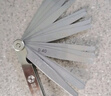 世達（SATA）09405 23件套公制塞尺0.02-1.00MM間隙尺厚薄規塞規單片厚度尺 曬單實(shí)拍圖