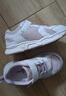 泰蘭尼斯春季兒童運動(dòng)鞋百搭男童跑步鞋女童輕便防滑老爹鞋粉/白28碼 曬單實(shí)拍圖