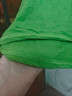 【親膚純棉】春秋女裝純棉長(cháng)袖t恤新款韓版百搭打底衫大碼外穿 果綠色 XL碼【建議115-125斤】 曬單實(shí)拍圖