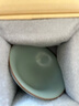 尋汝汝窯斗笠杯主人杯茶具高檔單杯功夫茶杯天青色開(kāi)片陶瓷品茗杯 斗笠杯-天青-80ml 曬單實(shí)拍圖