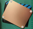 【京東快遞】全鋁合金鼠標墊金防水防油耐磨電競簡(jiǎn)約防滑 游戲金屬鋁墊方形鼠標墊子辦公滑鼠墊 中號土豪金色【245*202mm】 曬單實(shí)拍圖