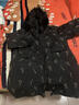 梵花秀胖媽媽羽絨服女中長(cháng)款秋冬季棉衣加肥加大碼中老年人冬裝外套棉襖 高品質(zhì)羽絨服黑色 6XL 建議穿180-200斤 曬單實(shí)拍圖