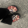 卡駱馳（crocs）男女泡芙洞洞鞋戶(hù)外休閑時(shí)尚厚底一腳蹬沙灘鞋 207521-001 41-42 曬單實(shí)拍圖