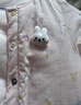 戴維貝拉新生兒男寶爬服冬裝女寶嬰兒衣服加厚保暖連體衣 曬單實(shí)拍圖