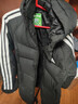 阿迪達斯（adidas）羽絨服男裝女裝2025冬季新款長(cháng)款連帽運動(dòng)服戶(hù)外加厚保暖潮流外套 黑色長(cháng)款/男女同款/絨子含量80%/主推 M 【建議體重120斤-140斤】 曬單實(shí)拍圖