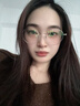 ELLE近視眼鏡框可配度數學(xué)生白領(lǐng)精致鏡架溫柔知性氛圍感眼鏡配鏡 曬單實(shí)拍圖