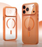 balueus適用iphone17promax手機殼蘋(píng)果17pro手機殼16硅膠透明磁吸鏡頭全包ip防摔15新款14保護殼pm 磁吸款【橙色】透明全包鏡頭-帶相機按鍵 iPhone 17 Pro Ma 曬單實(shí)拍圖