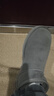 京東京造【純羊毛】雪地靴男冬季羊皮毛一體加厚加絨保暖短筒男靴灰色43 曬單實(shí)拍圖