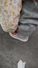 江博士學(xué)步鞋運動(dòng)鞋冬季男女童休閑兒童板鞋B14244W006粉/灰/紫23碼 曬單實(shí)拍圖