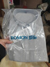 羅蒙（ROMON）牛津紡襯衫男士抗皺易打理長(cháng)袖休閑條紋襯衣外套男灰色3XL 曬單實(shí)拍圖