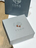 炙真銀樓本命年馬年紅瑪瑙銀耳釘女款2025新款本命年禮物生日送女朋友 【馬上暴富】紅瑪瑙耳釘 曬單實(shí)拍圖