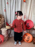 迪士尼兒童拜年服冬裝新年裝嬰兒拜年服過(guò)年衣服嬰幼兒周歲禮服喜慶套裝 -周歲新年禮服【上衣褲子】 110  -推薦身高100-110cm 曬單實(shí)拍圖