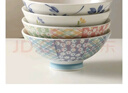 內山窯日本進(jìn)口碗陶瓷碗家用套裝湯碗簡(jiǎn)約釉下彩精致小碗日式餐具5件套 曬單實(shí)拍圖