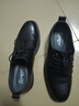 強人正裝鞋男品質(zhì)頭層牛皮商務(wù)皮鞋系帶款透氣簡(jiǎn)約男單鞋 Q3DXA073049 黑色 41碼 曬單實(shí)拍圖