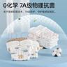 貝肽斯尿布嬰兒水洗棉紗布專(zhuān)用尿芥子兜布戒子尿片褲L碼10-15斤用 5條裝 曬單實(shí)拍圖