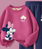 迪士尼（Disney）童裝卡通可愛(ài)女童套裝2025冬季新款加厚加絨兒童冬裝女孩保暖衣服 曬單實(shí)拍圖