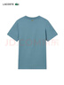 LACOSTE法國鱷魚(yú)女裝25春夏新款印花棉質(zhì)T恤|TF0355 HD9/藍灰色 L 40 曬單實(shí)拍圖