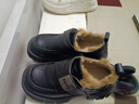 DAPHNE達芙妮加絨加厚樂(lè )福鞋女款2025冬季新款復古毛毛鞋厚底百搭小皮鞋 曬單實(shí)拍圖