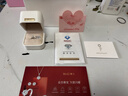 MoLi河南人工培育鉆石鉑金18K金六爪扭臂求婚鉆戒指婚戒大克拉IGI證書(shū) 鉑金培育鉆D/VVS/3EX/GRC證書(shū)禮盒 1克拉優(yōu)品鉆 曬單實(shí)拍圖