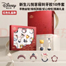 迪士尼（Disney）嬰兒搖鈴禮盒牙咬膠捏捏樂(lè )安撫玩具0-1歲寶寶哄睡新生兒新年禮物 曬單實(shí)拍圖