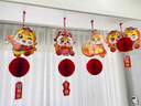 2026馬年小燈籠掛件新年裝飾品過(guò)年元旦場(chǎng)景氛圍布置春節喜慶掛飾 馬年吉祥組合【蜂窩燈籠4個(gè)】 曬單實(shí)拍圖