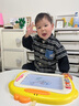 RICH YOUR HOME德國品質(zhì)兒童畫(huà)畫(huà)板小孩家用嬰幼兒磁性寶寶涂鴉磁力繪畫(huà)寫(xiě)字板可 [大號豪華款]黃/鴨子/工具/?？?曬單實(shí)拍圖