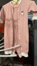迪士尼（Disney）嬰兒連體衣秋季嬰幼兒衣服四季純棉初秋家居服新生 【老虎+奶?！考兠匏募究?73cm 73 建議14-17斤的寶寶 曬單實(shí)拍圖