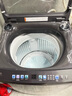 海爾（Haier）10公斤雙動(dòng)力波輪全自動(dòng)洗衣機直驅變頻防纏繞七維減震懶人高洗凈比頑漬洗除菌螨一級能效60e補貼 【60e】玻璃炫彩膜+雙動(dòng)力防纏+除菌螨+頑漬洗 曬單實(shí)拍圖