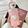 Next Kiss英國聯(lián)名HelloKitty保溫杯女生高顏值大容量水杯學(xué)生吸管杯隨手杯 粉美人5OOML 曬單實(shí)拍圖