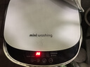 奧克斯（AUX）迷你洗衣機 全自動(dòng)小型嬰兒兒童寶寶內衣波輪洗衣機 帶甩干烘干洗脫一體 【國補】6KG洗脫容量白色【高溫煮洗】 曬單實(shí)拍圖