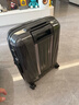 新秀麗（Samsonite）CURV材質(zhì)超輕盈堅韌旅行拉桿箱時(shí)尚男女出差行李箱 新款鉆石箱KM1 黑色 20英寸 可擴展 曬單實(shí)拍圖