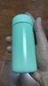 【全網(wǎng)爆款】迷你口袋保溫杯304不銹鋼水杯便攜可愛(ài)水杯女生 淡青色 150ml 曬單實(shí)拍圖