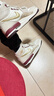 耐克（NIKE）Jordan官方耐克喬丹新年蛻變系列男女童AJ312大童運動(dòng)鞋IB4914 161淺土褐/鮮亮勃艮第酒紅/帆白/金屬金/隊紅 37.5 曬單實(shí)拍圖